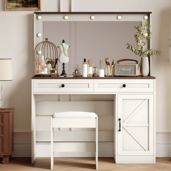 Meuble de maquillage, coiffeuse de chambre – Image 7
