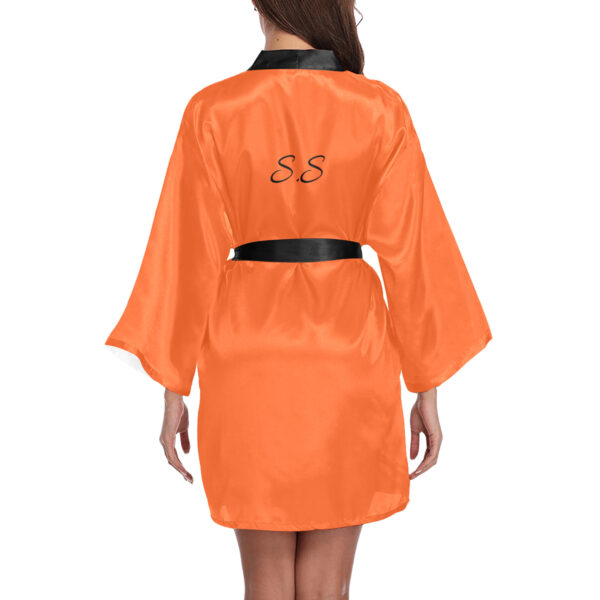 Peignoir satiné personnalisé – Image 2