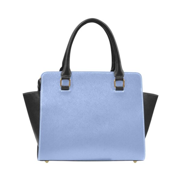 Sac à main Bleu Noir Satinuxe classique – Image 5