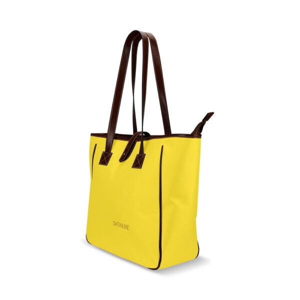 Sac fourre-tout Jaune classique – Image 2