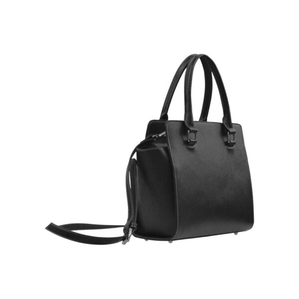 Sac à main classique Noir SATINUXE personnalisable – Image 4