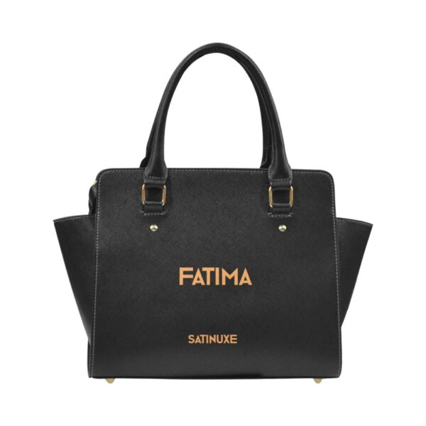 Sac à main classique Noir SATINUXE personnalisable