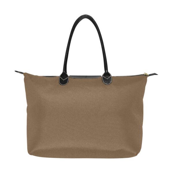 Sac à main classique Marron SATINUXE – Image 3