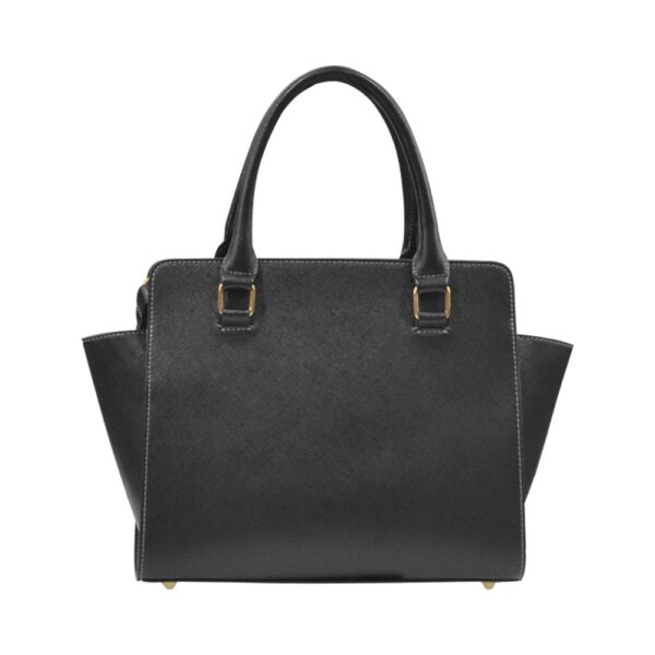 Sac à main Noir Satinuxe classique – Image 5