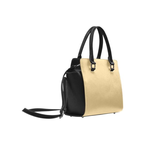 Sac à main classique beige or SATINUXE – Image 4