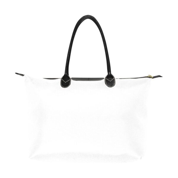 Sac à main classique Blanc SATINUXE – Image 3