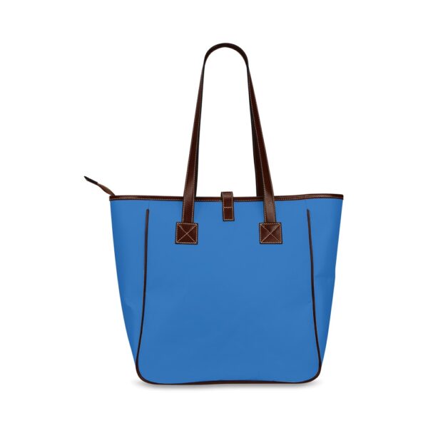 Sac fourre-tout classique Bleu SATINUXE – Image 4