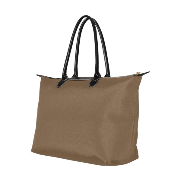 Sac à main classique Marron SATINUXE – Image 5