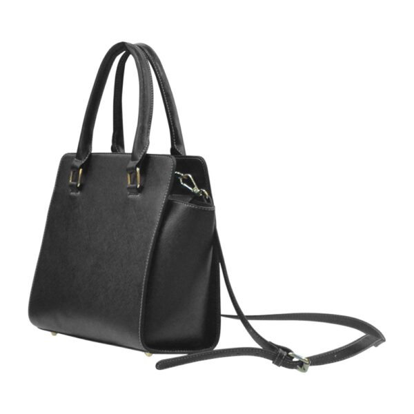 Sac à main Noir Satinuxe classique – Image 4